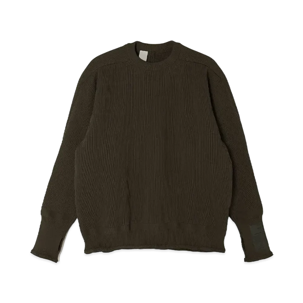 N.HOOLYWOOD Crew Neck Knit "Charcoal"