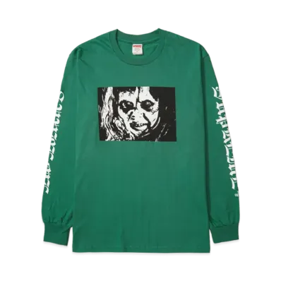 Supreme x The Exorcist Mother L/S Tee "Light Pine"