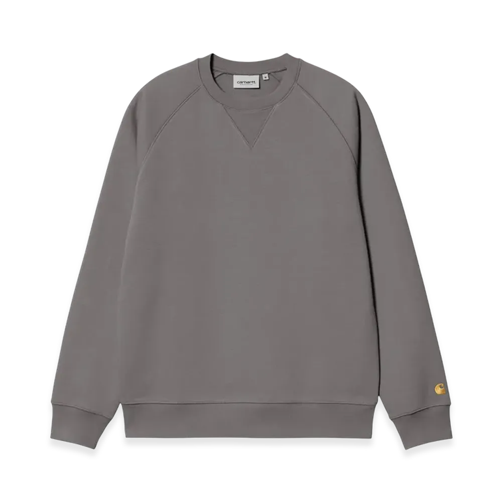 Carhartt WIP Chase Sweat "Porphyry/Gold"