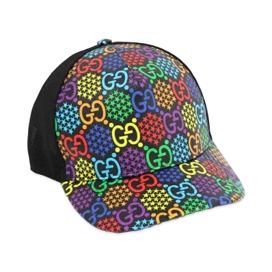 GUCCI GG Psychedelic Baseball Mesh Cap