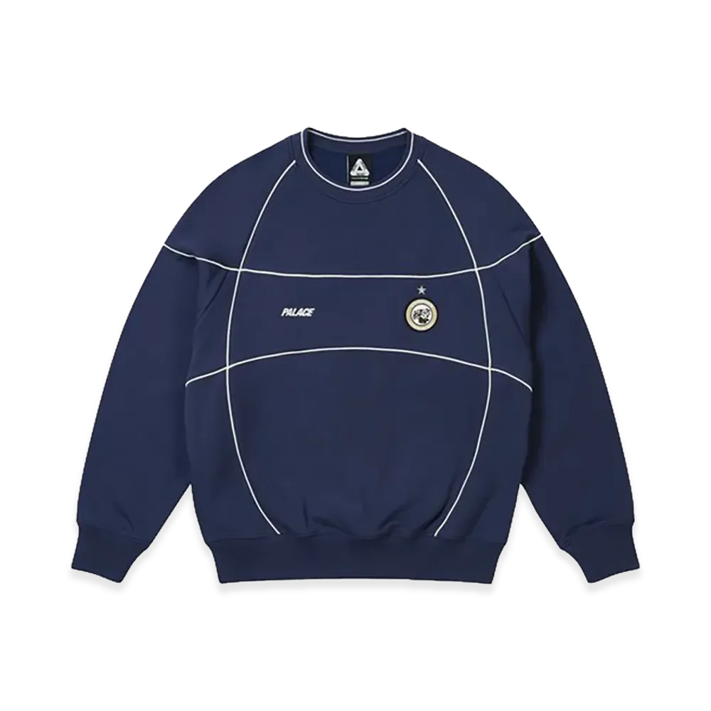 PALACE Pro Team Piped Crew "Navy"