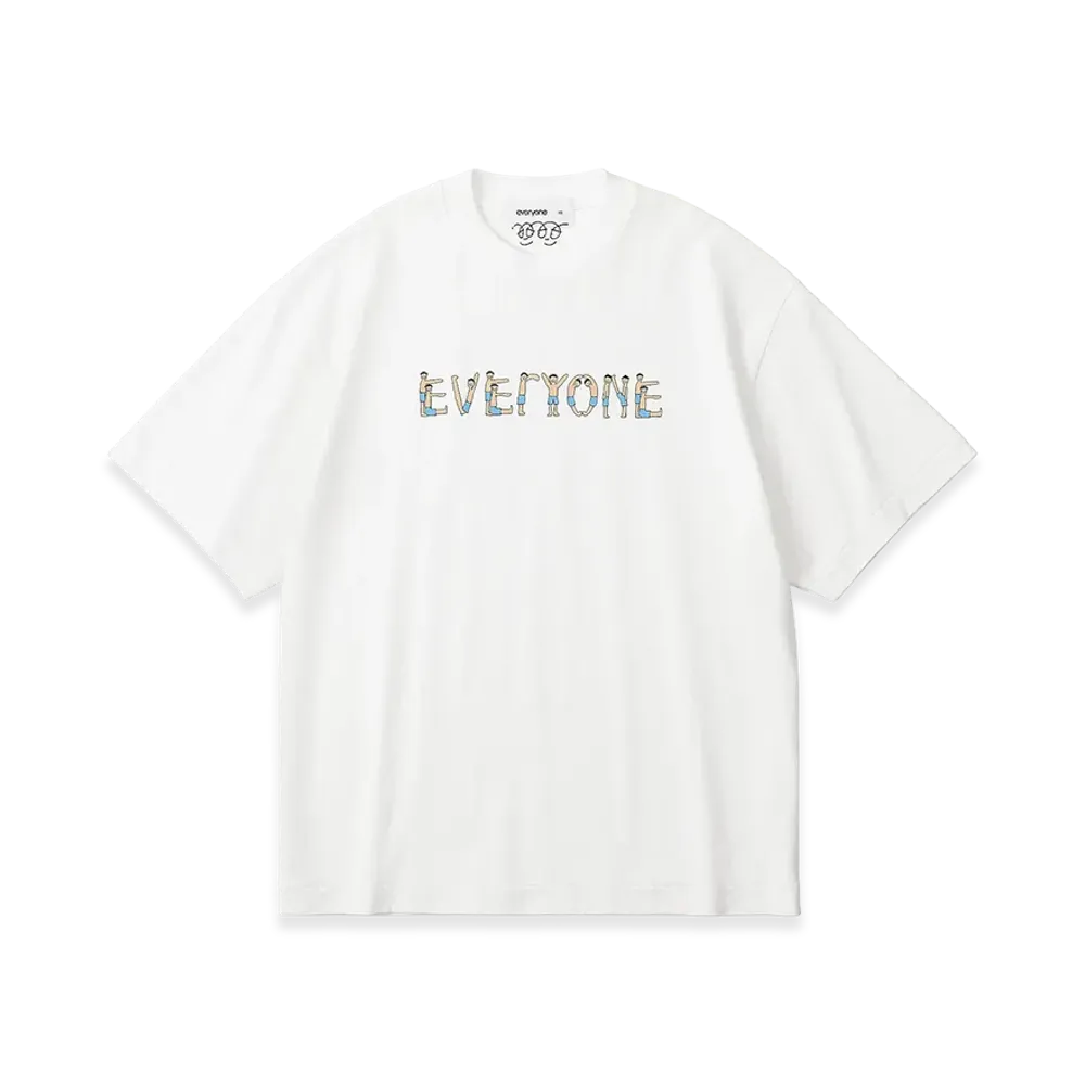 everyone Women's Friends Tee Shirt "White"