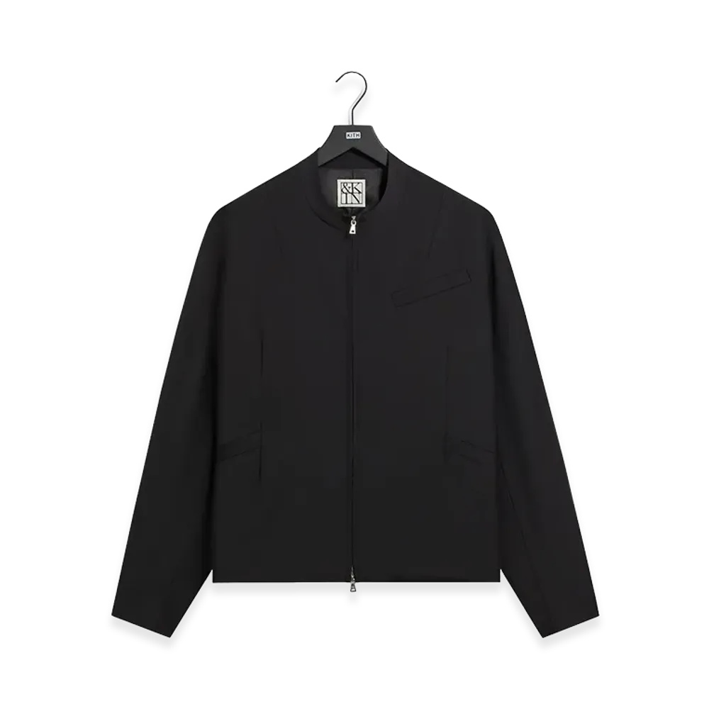 Kith &Kin Tropical Wool Denez Jacket "Black"