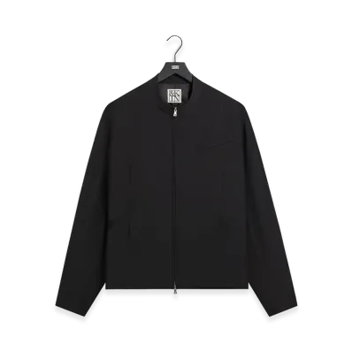 Kith &Kin Tropical Wool Denez Jacket "Black"