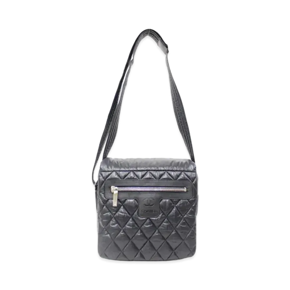 CHANEL COCO Cocoon Shoulder Bag "Black"