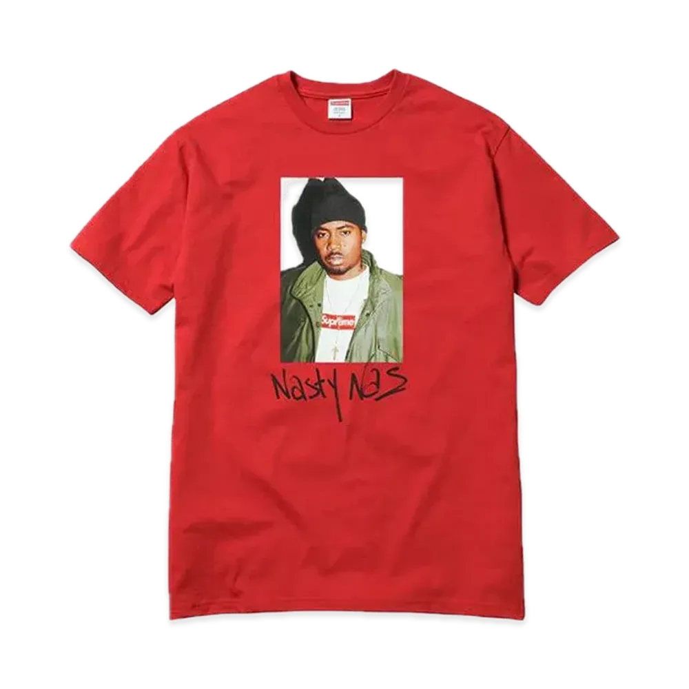 Supreme Nas Tee "Red"