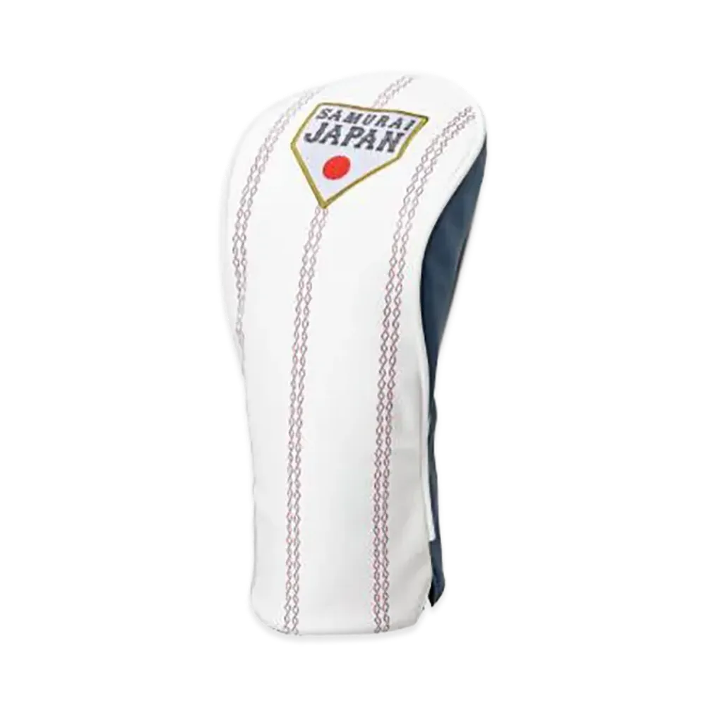 MIZUNO 2026WBC Samurai Japan Head Cover (For Driver) "White/Navy"