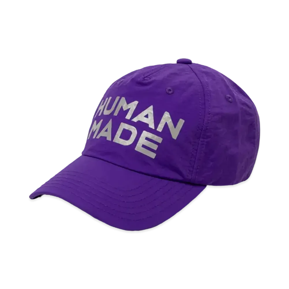 HUMAN MADE 5Panel Nylon Cap "Purple"
