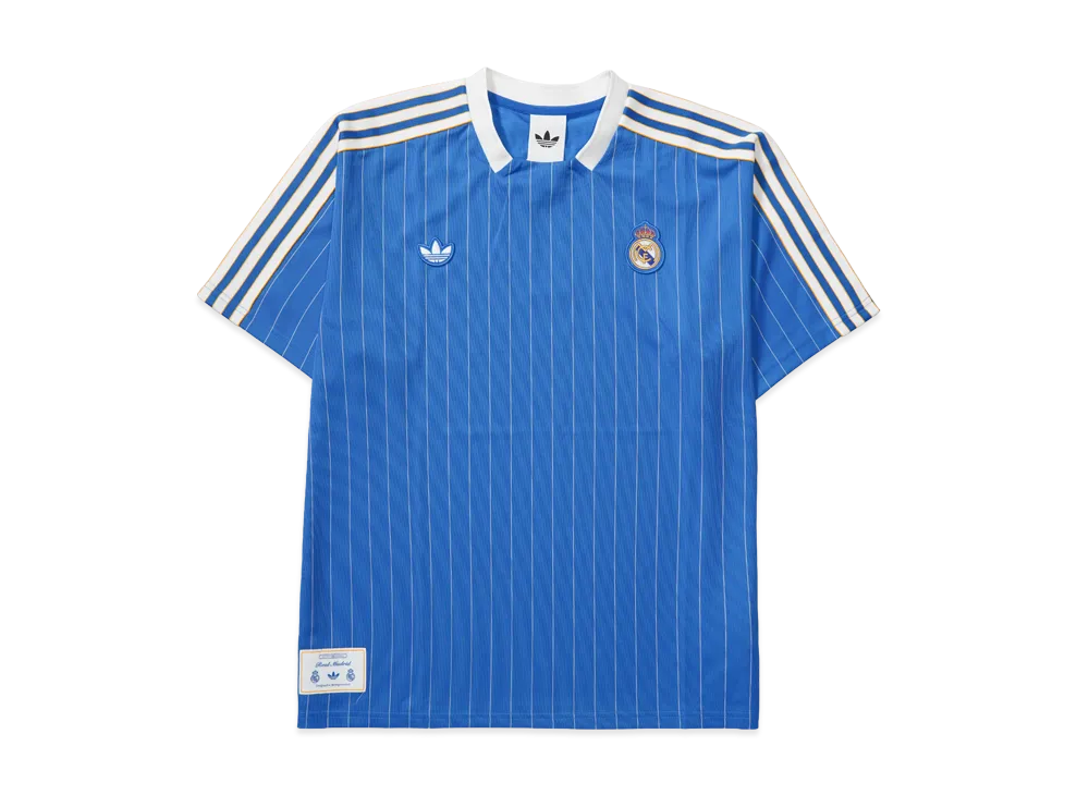 adidas Real Madrid Terrace Icon Jersey "Blue Bird/White"