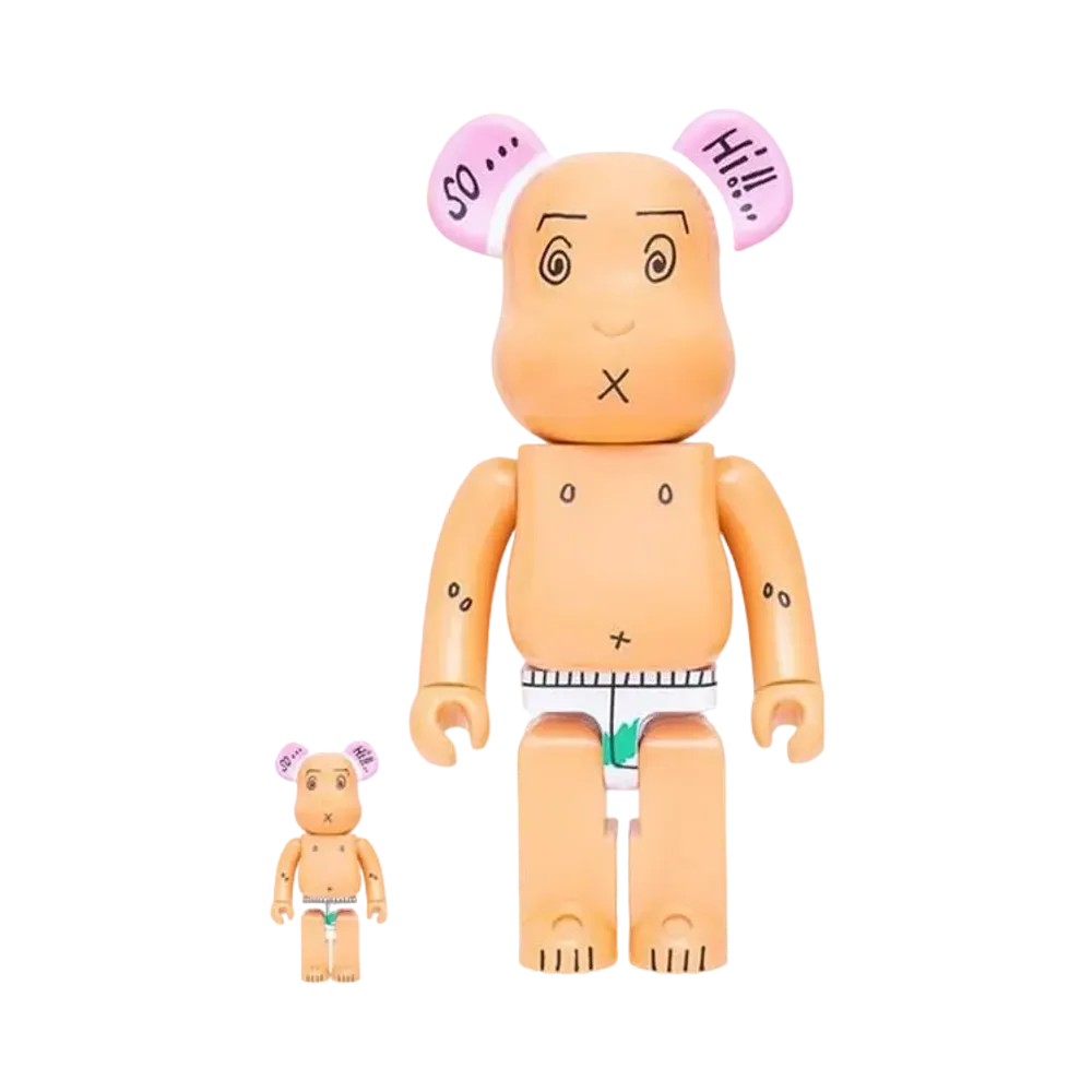 Bearbrick The 3125C x OBJECTIVE x Medicom Toy “EDC” 100% & 400%