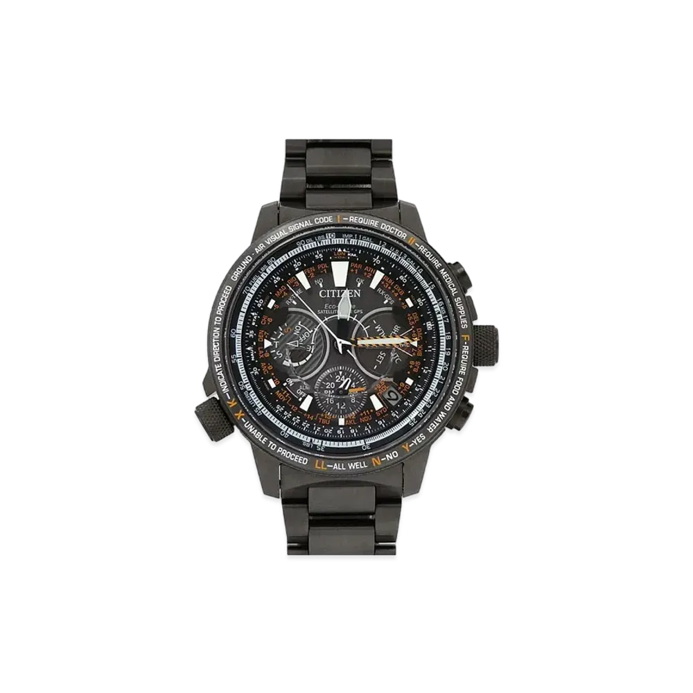 CITIZEN Promaster Eco-Drive GPS Satellite Radio Watch SKY Series 30th Anniversary Model CC7015-55E