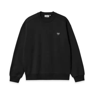 Carhartt WIP Heart Patch Sweatshirt "Black"