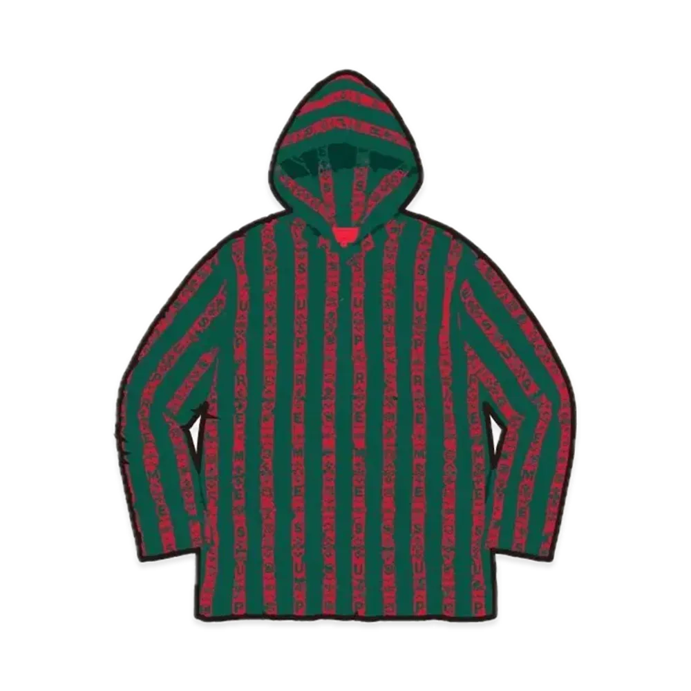 Supreme Baja Hooded Shirt "Green"