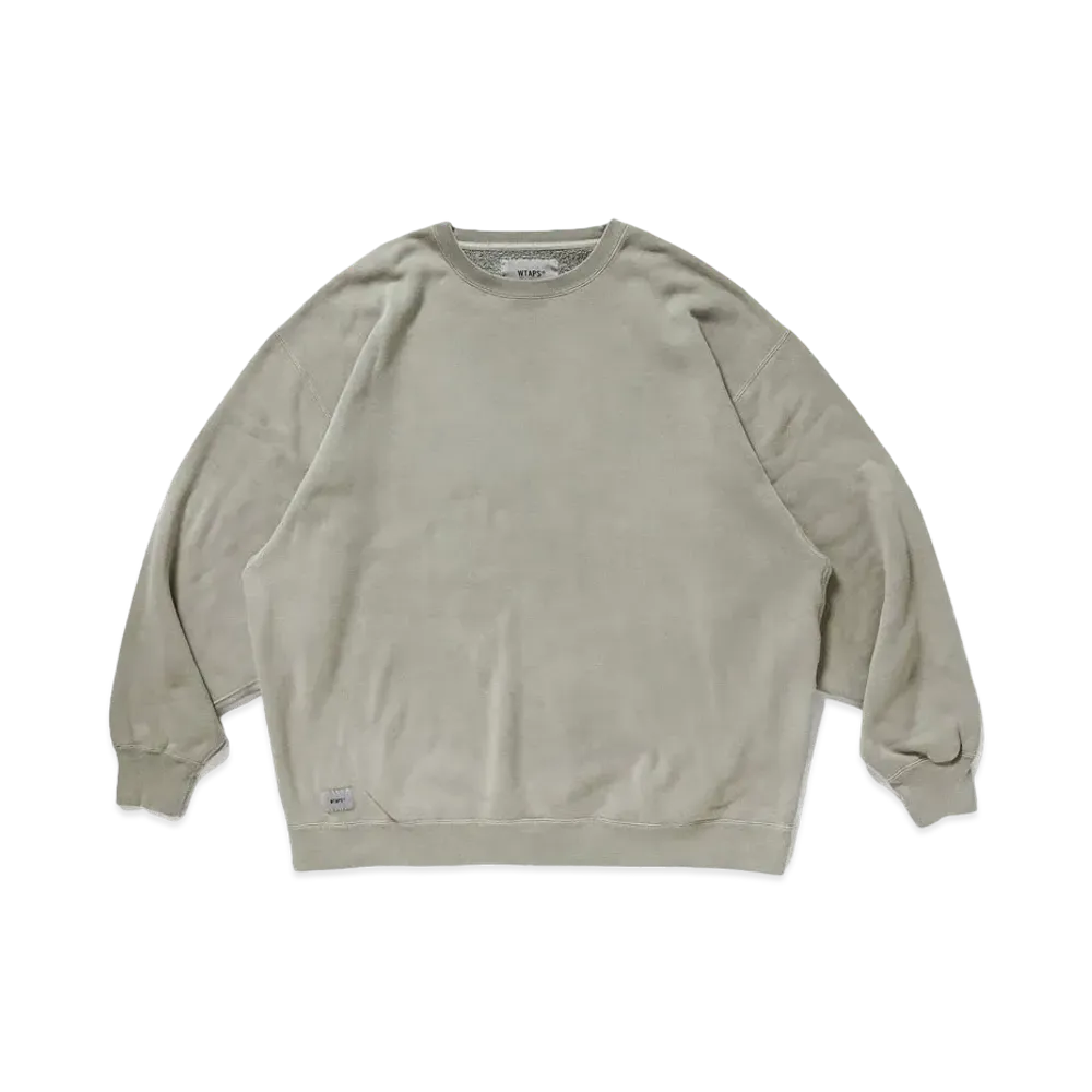 WTAPS Blank 01 / Crew Neck / Cotton "Coyote Brown"