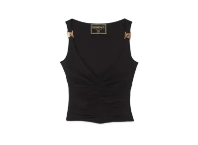 FENDI x Versace Fendace Ruched Top "Black"