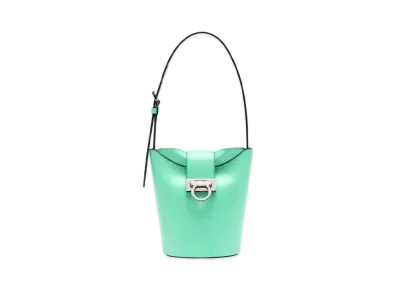 Salvatore Ferragamo Trifolio Shoulder Bag "Fresh Mint"