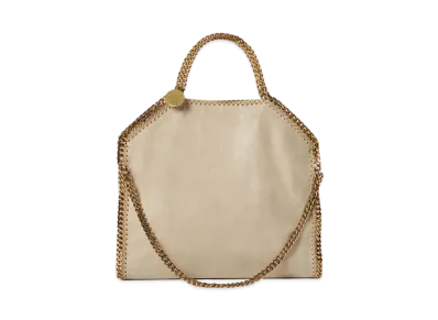 Stella McCartney Falabella Fold-Over Tote "Butter Cream"