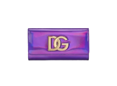 Dolce&Gabbana 3.5 Clutch Strobo Calfskin "Violet"
