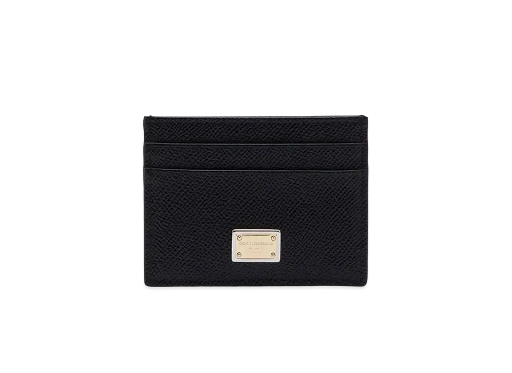 Dolce&Gabbana Credit Card Holder Calfskin "Black"