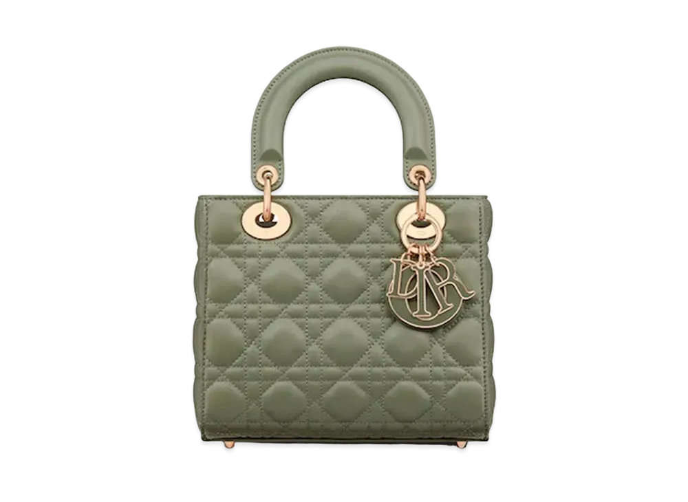 Dior Lady Dior My ABCDior Bag Cedar Green Cannage Lambskin "Ceder Green"