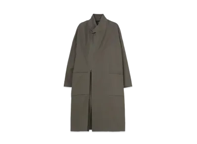 Yohji Yamamoto Y's COTTON NYLON DYED TUSSORE ZIP JACKET "Gray"