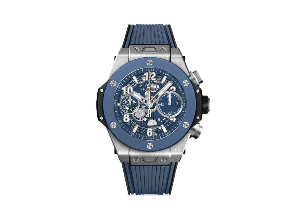 HUBLOT Big Bang Unico Titanium Blue Ceramic 42mm