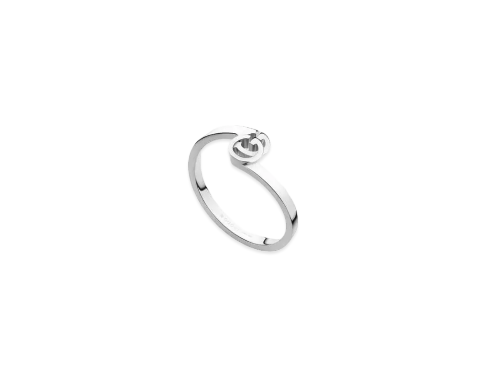 GUCCI GG Running 18K Ring "Silver"