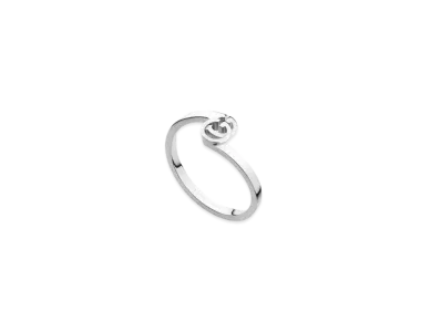 GUCCI GG Running 18K Ring "Silver"
