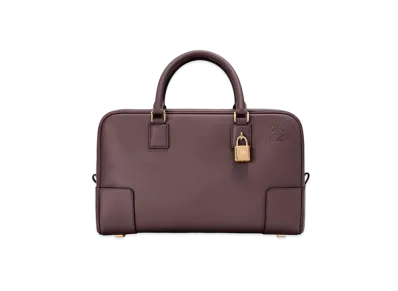 LOEWE Amazona 28 Bag In Nappa Calfskin "Plum"
