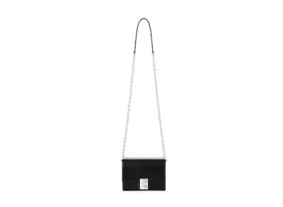 GIVENCHY Small 4G Bag in Box Leather with Chain "Black"