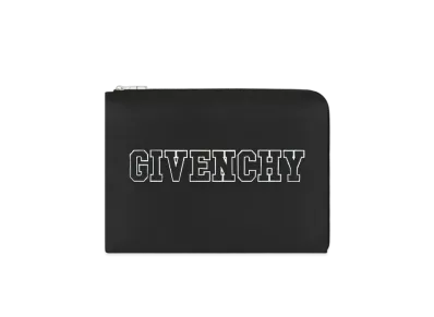 GIVENCHY Large Givenchy Pouch In Leather "Black"