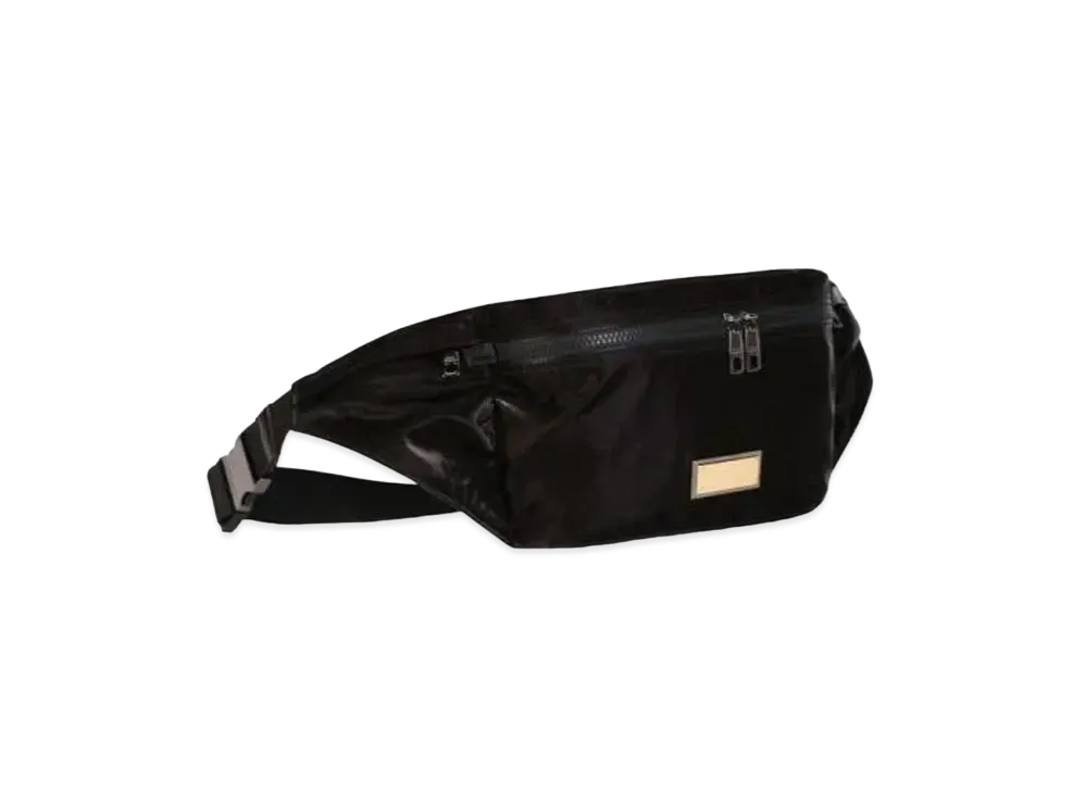 Dolce&Gabbana Sicily Dna Black West Pouch Nylon Logo Plate "Black"