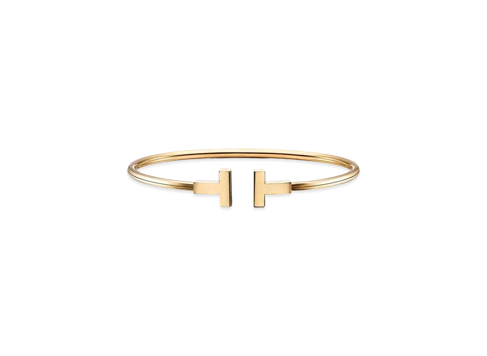 Tiffany & Co. Tiffany T Wire Bracelet "Yellow Gold"