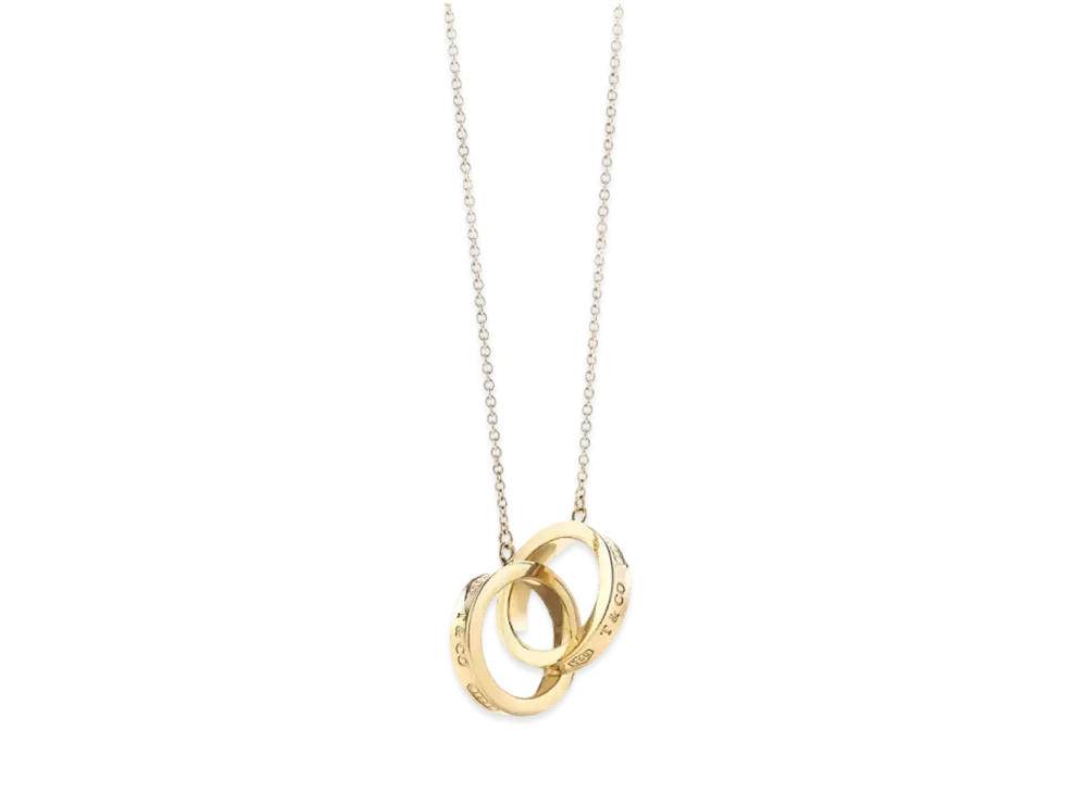 Tiffany & Co. Tiffany 1837 Interlocking Circles Pendant 18K "Yellow Gold"