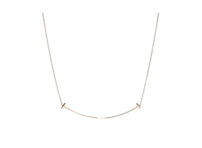 Tiffany & Co. Tiffany T Smile Pendant Large 18K "Rose Gold"