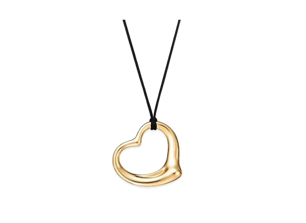Tiffany & Co. Elsa Peretti Open Heart Pendant 18K "Gold"