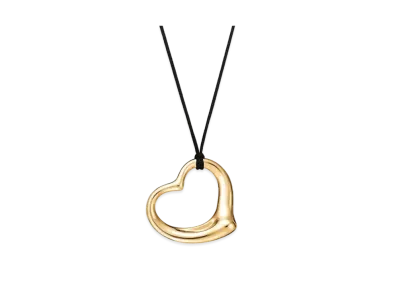 Tiffany & Co. Elsa Peretti Open Heart Pendant 18K "Gold"