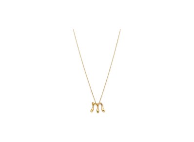 Tiffany & Co. Elsa Peretti Small Alphabet Pendant M "18K Yellow Gold"