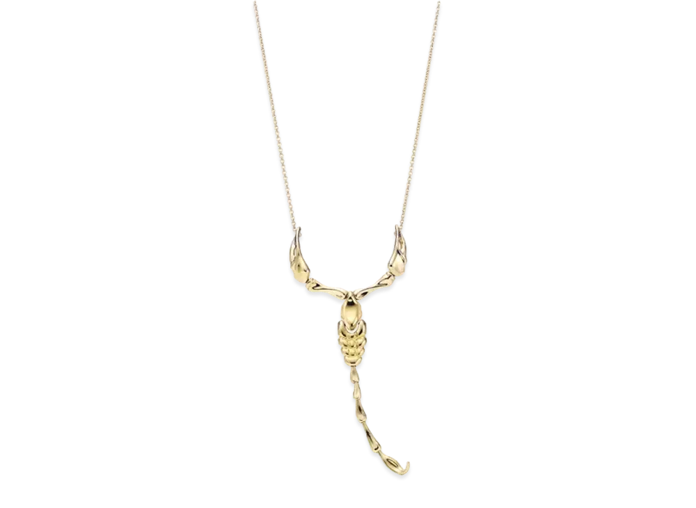 Tiffany & Co. Elsa Peretti Scorpion Pendant 18K "Gold"