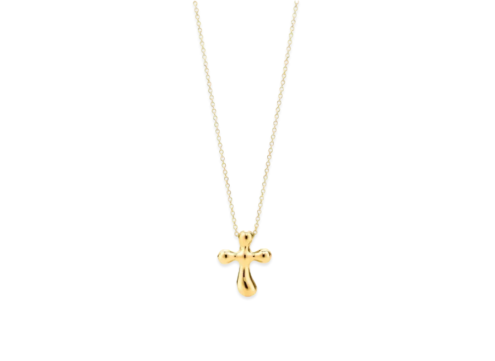 Tiffany & Co. Elsa Peretti Cross Pendant 18K "Gold"
