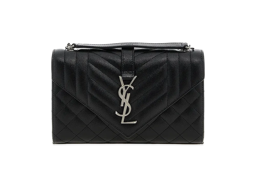 Saint Laurent Women's envelope Small Crossbody Bag "Black"
