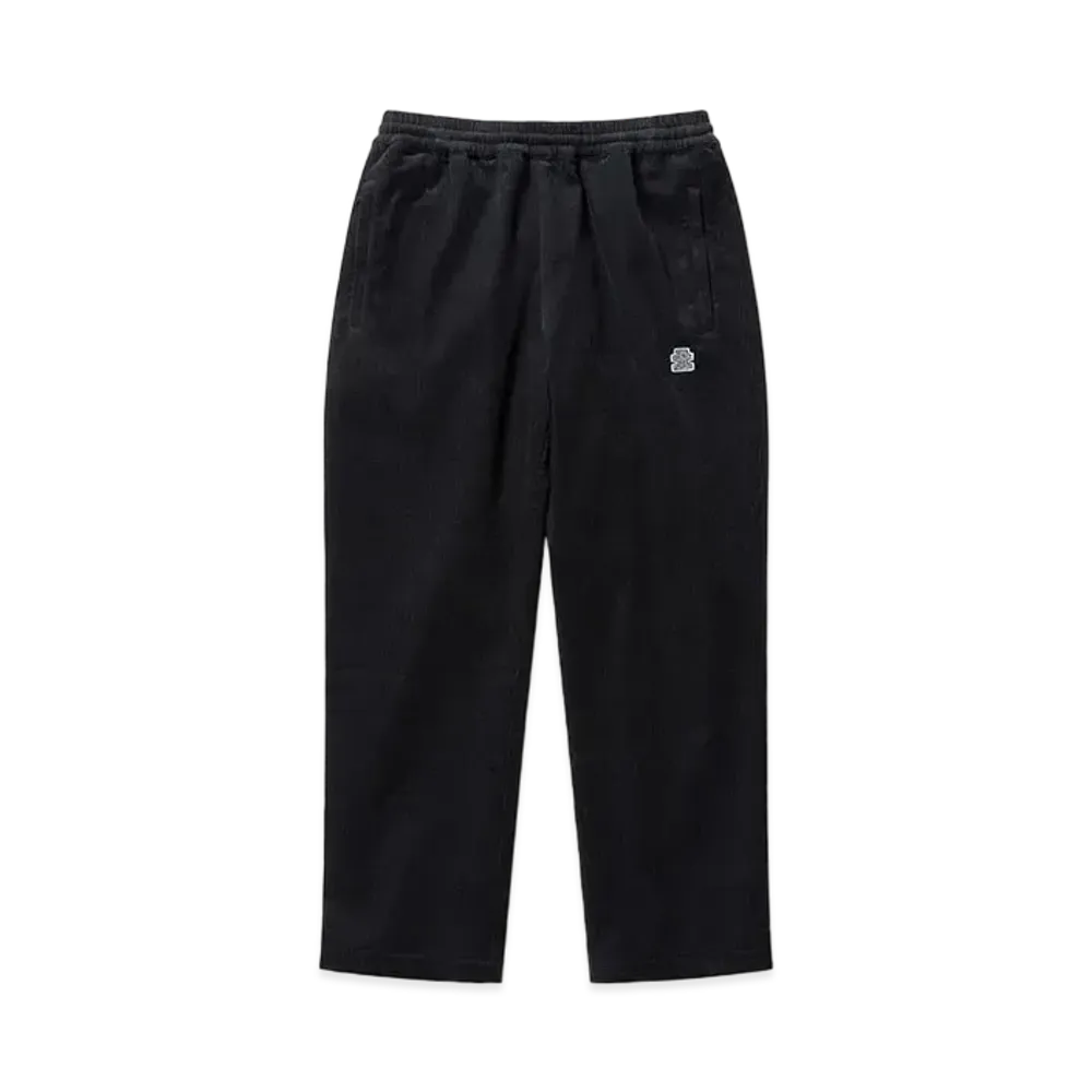 BlackEyePatch Small OG Label Corduroy Track Pants "Black"