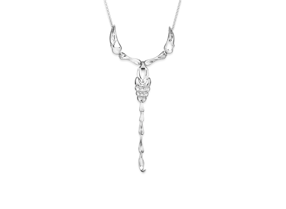 Tiffany & Co. Elsa Peretti Scorpion Pendant "Silver"