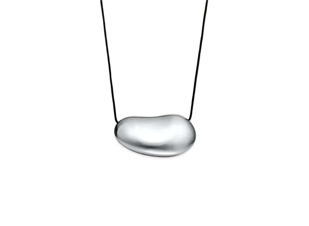 Tiffany & Co. Elsa Peretti Bean design Pendant "Silver"