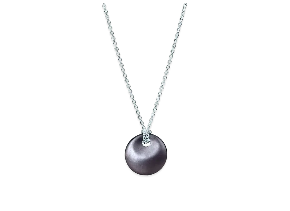 Tiffany & Co. Elsa Peretti Round Pendant "Silver"