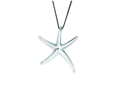 Tiffany & Co. Elsa Peretti Starfish Pendant "Silver"