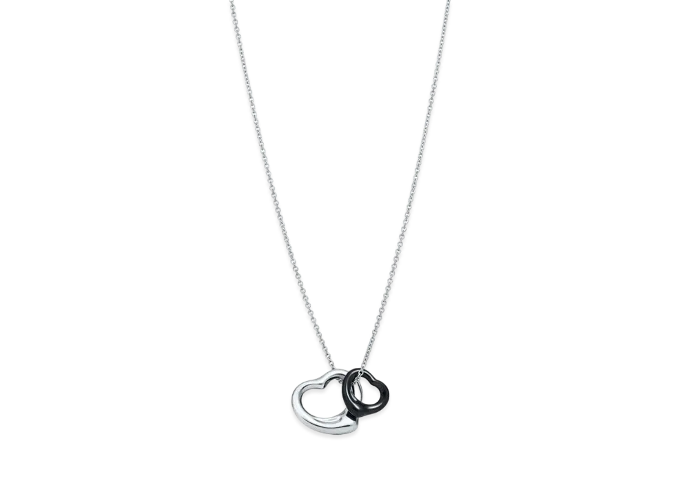 Tiffany & Co. Elsa Peretti Open Heart Pendant "Silver"