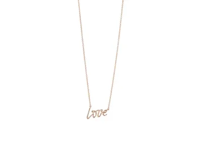 Tiffany & Co. Paloma's Graffiti Love Pendant 18K "Rose Gold"
