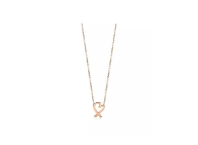 Tiffany & Co. Paloma Picasso Loving Heart Pendant "Rose Gold"