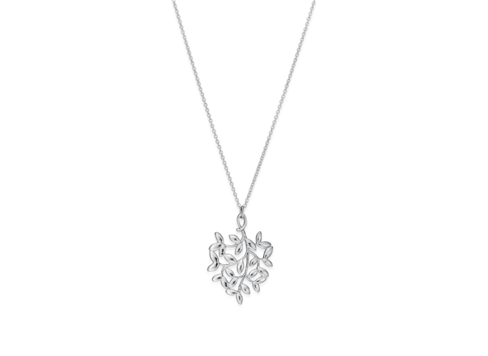 Tiffany & Co. Paloma Picasso Olive Leaf Pendant "Silver"